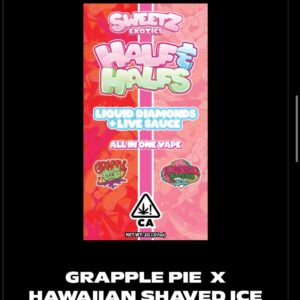 sweetz half and half disposable