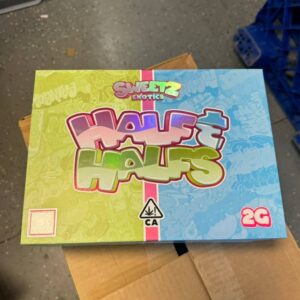 sweetz exotics half & half liquid diamonds + live sauce 100 pack master box